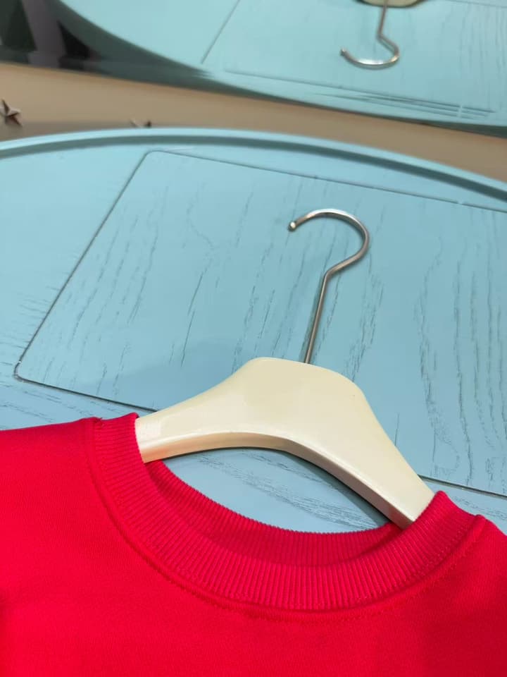 Gucci Kids Crewneck Sweatshirt – 2025FW in Red Graphic Sweatshirt