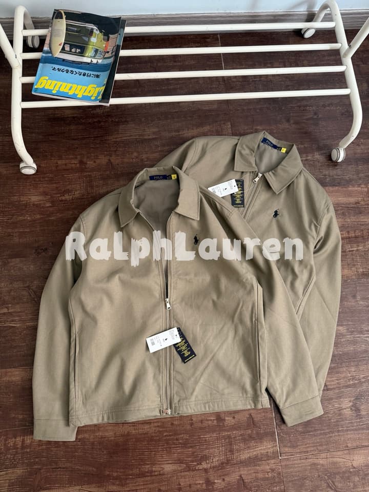 Ralph Lauren Men's Linen Zip Jacket