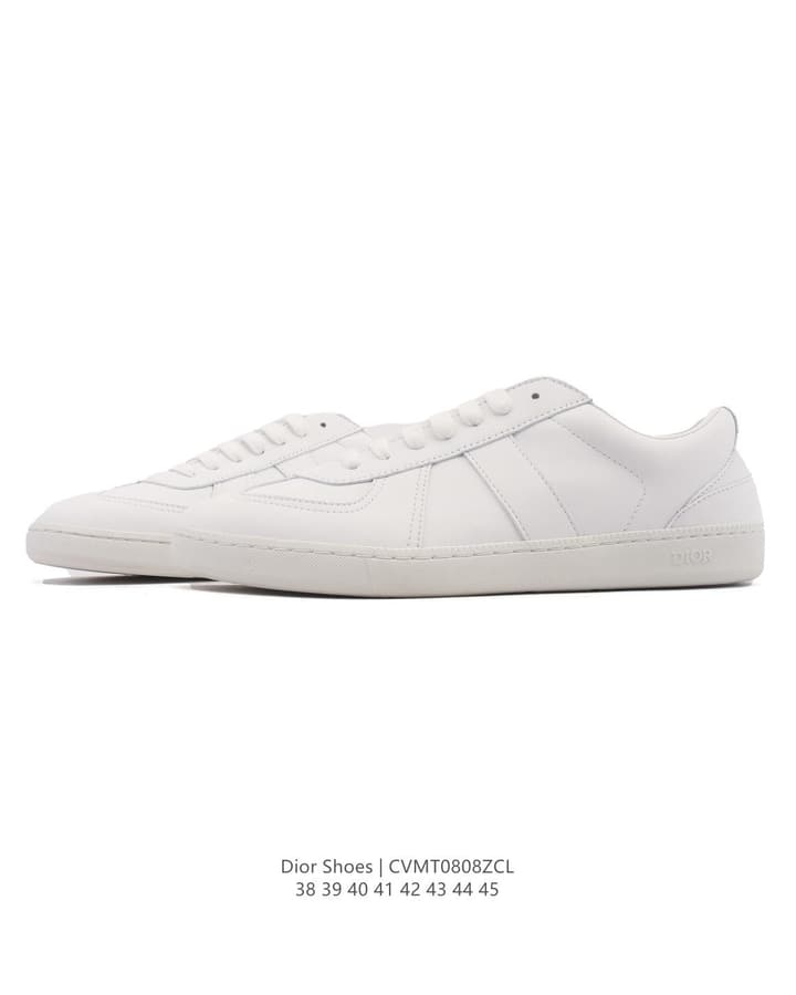 Dior Men's White Thick-Soled Sneakers – 25SS