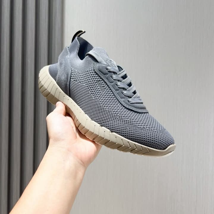 Boss Layered Design Sport Sneakers