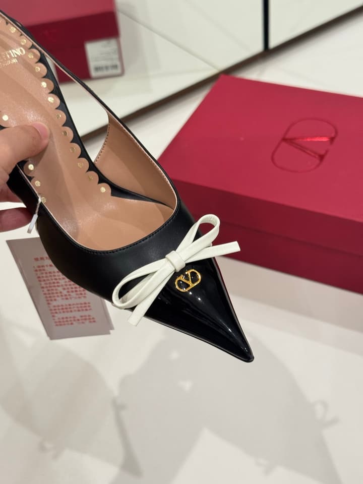 Valentino Bow Detail High Heels