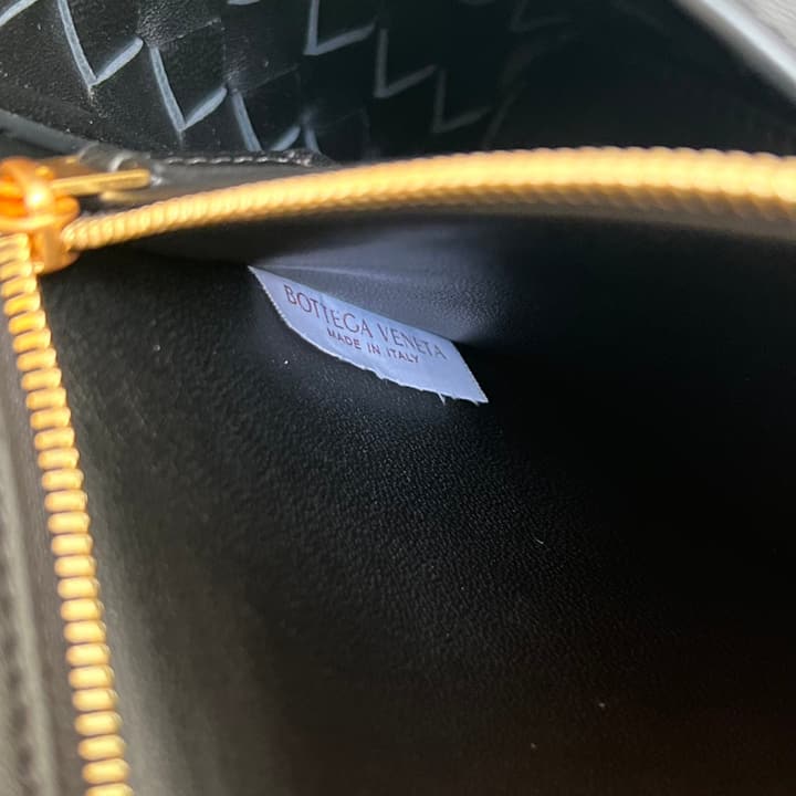 Bottega Veneta Andiamo Handbag in Charcoal Grey
