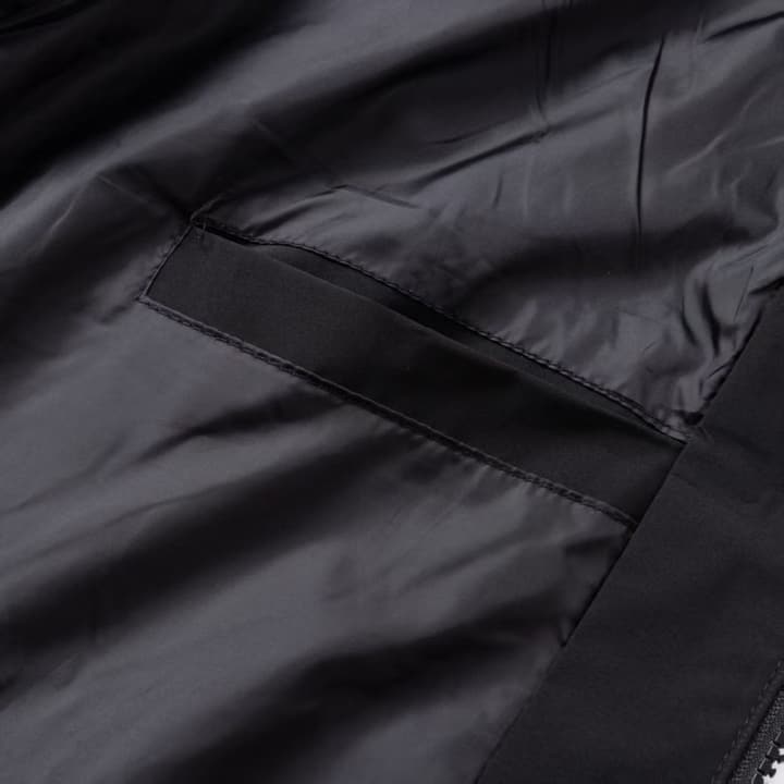 Moncler Classic Maya Hooded Windbreaker Jacket in Solid Black