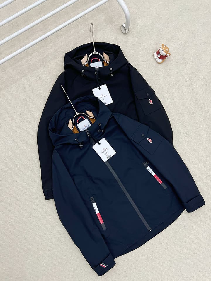 Moncler Men's Business Light Luxury Jacket – 25SS in Black