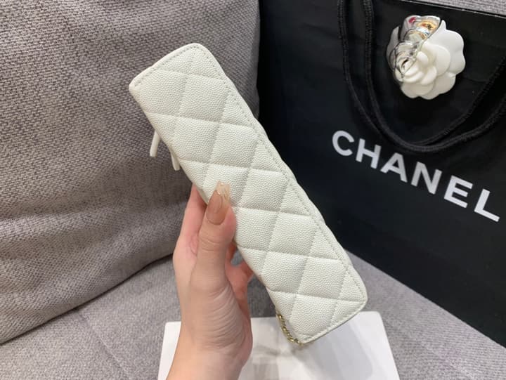 Chanel Grained Calfskin Chain Clutch – Cruise Collection – 25C