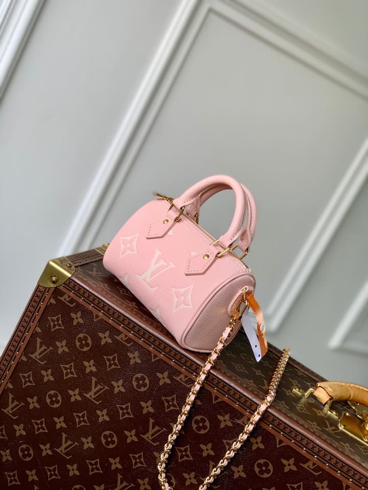 Louis Vuitton Nano Speedy Handbag