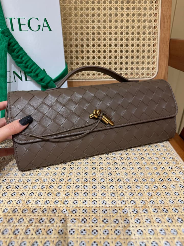 Bottega Veneta Andiamo Clutch Bag