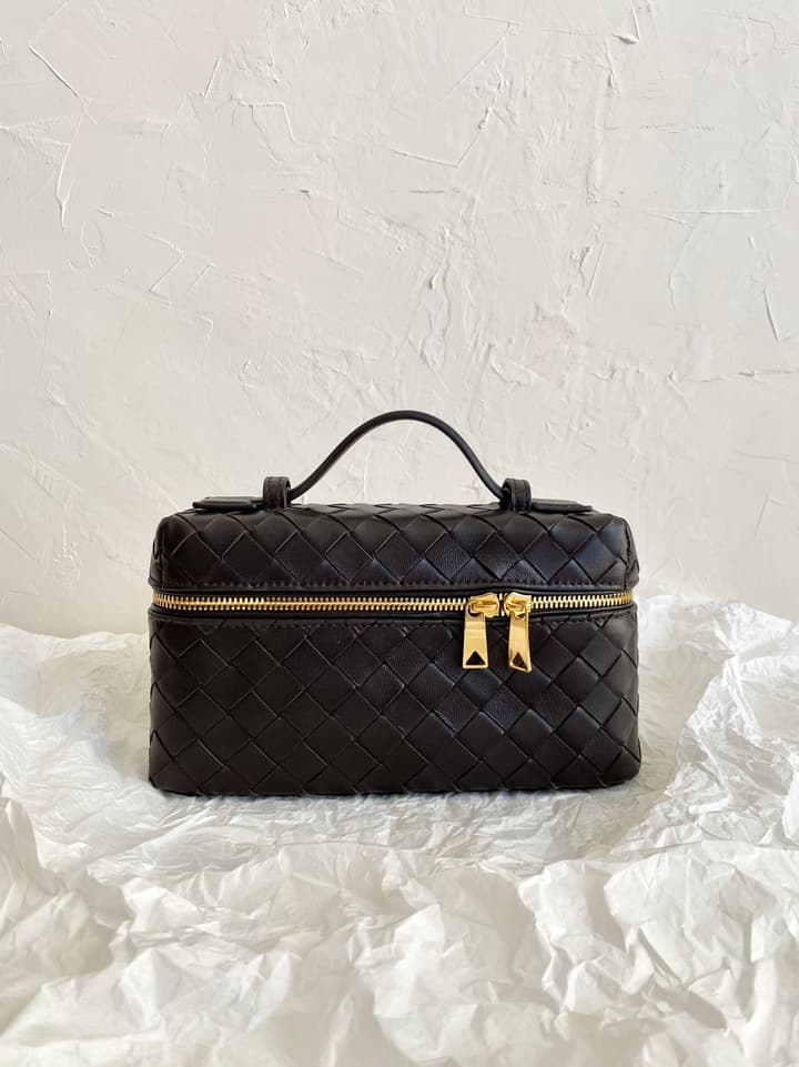 Bottega Veneta Vanity Woven Box Bag