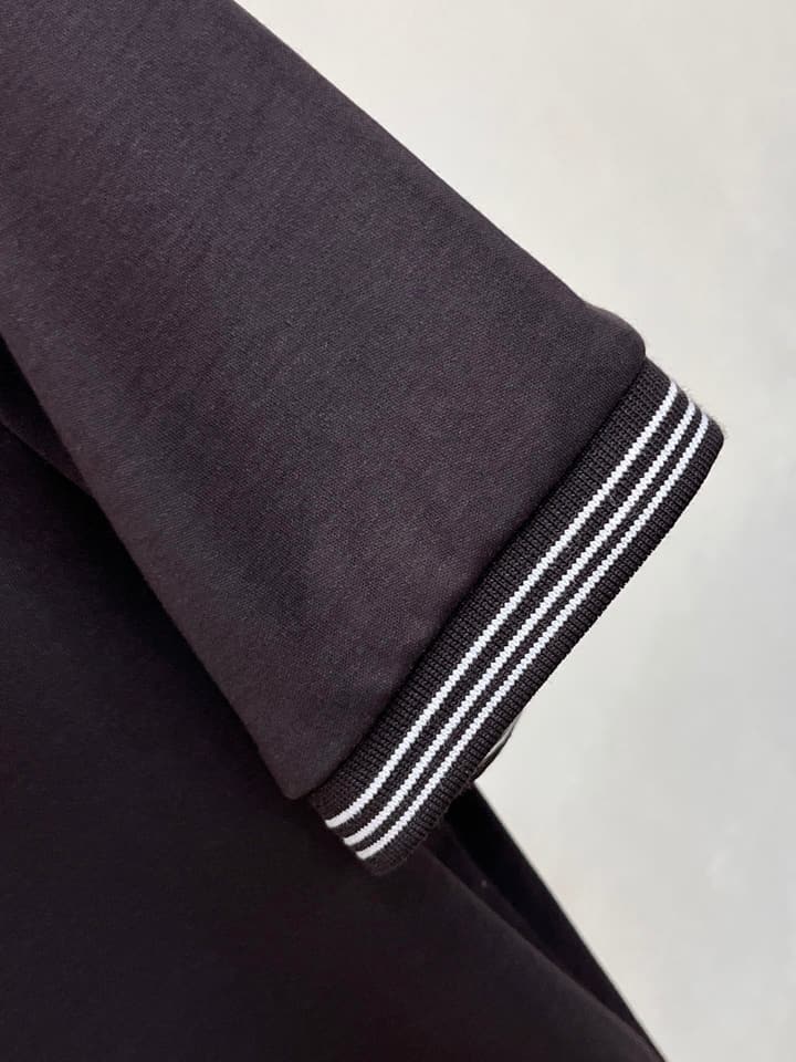 Brunello Cucinelli Embroidered Logo Polo Shirt – Spring/Summer Collection – 2026SS in Dark Brown