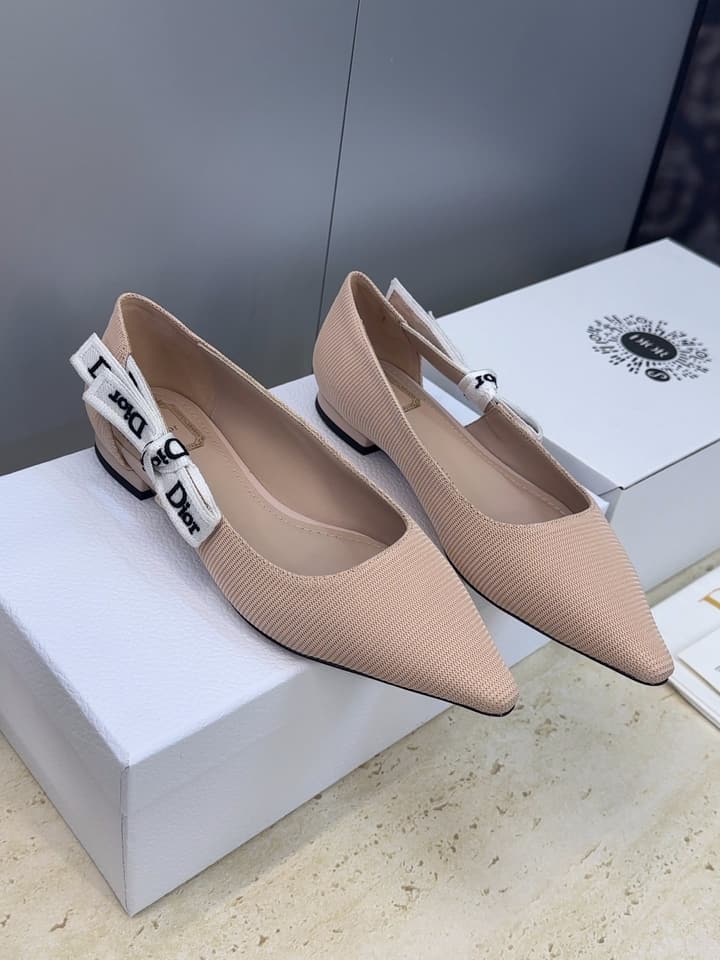 Dior J'Adior Webbing Bow Pumps – 2026 Early Spring Collection
