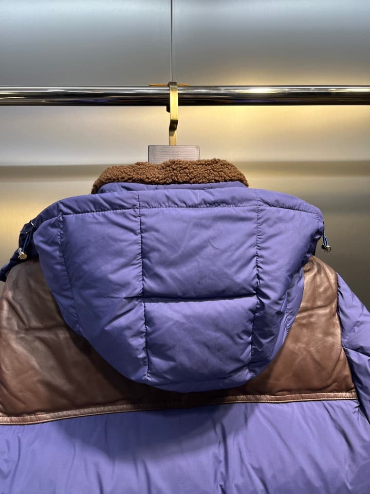 Moncler Unisex Down Jacket in Gold