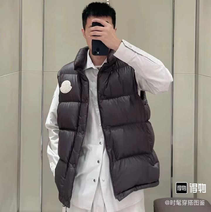 Moncler Cyclone Detachable Down Jacket – 2024FW in Black/Blue
