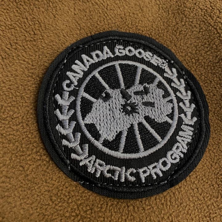 Canada Goose Black Label Fleece Cardigan – Autumn/Winter Collection in Khaki Brown