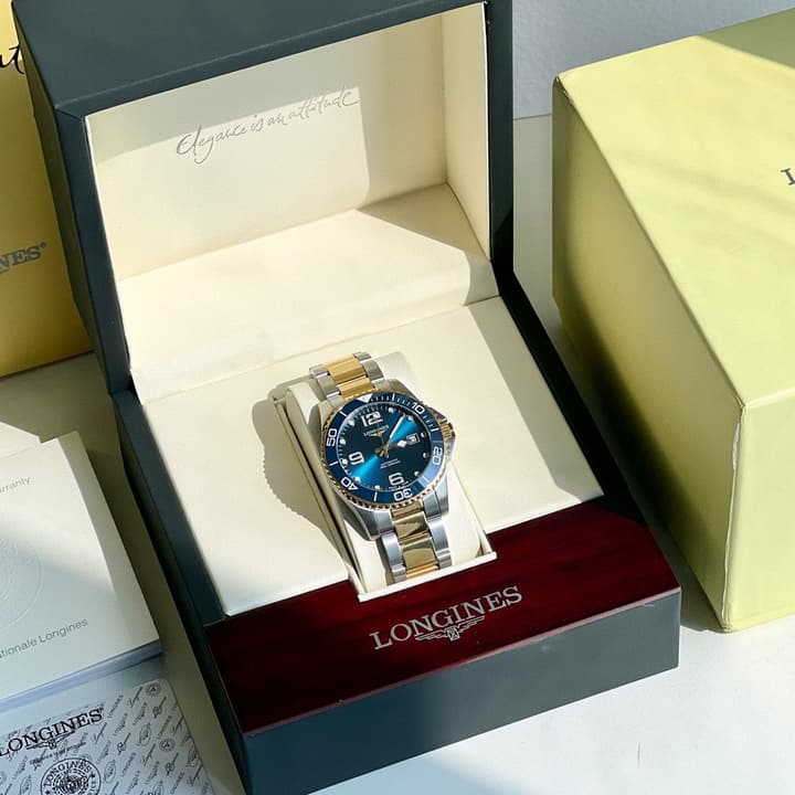 Longines Conquest Automatic Watch 41mm – Eddie Peng Edition in Two-tone Black Dial