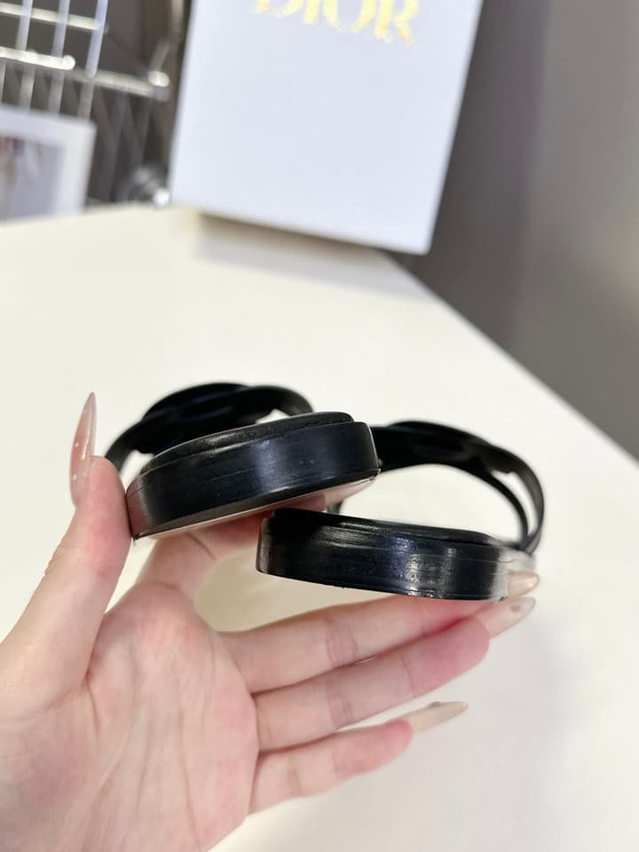 Dior CD Slides – 25SS in Black