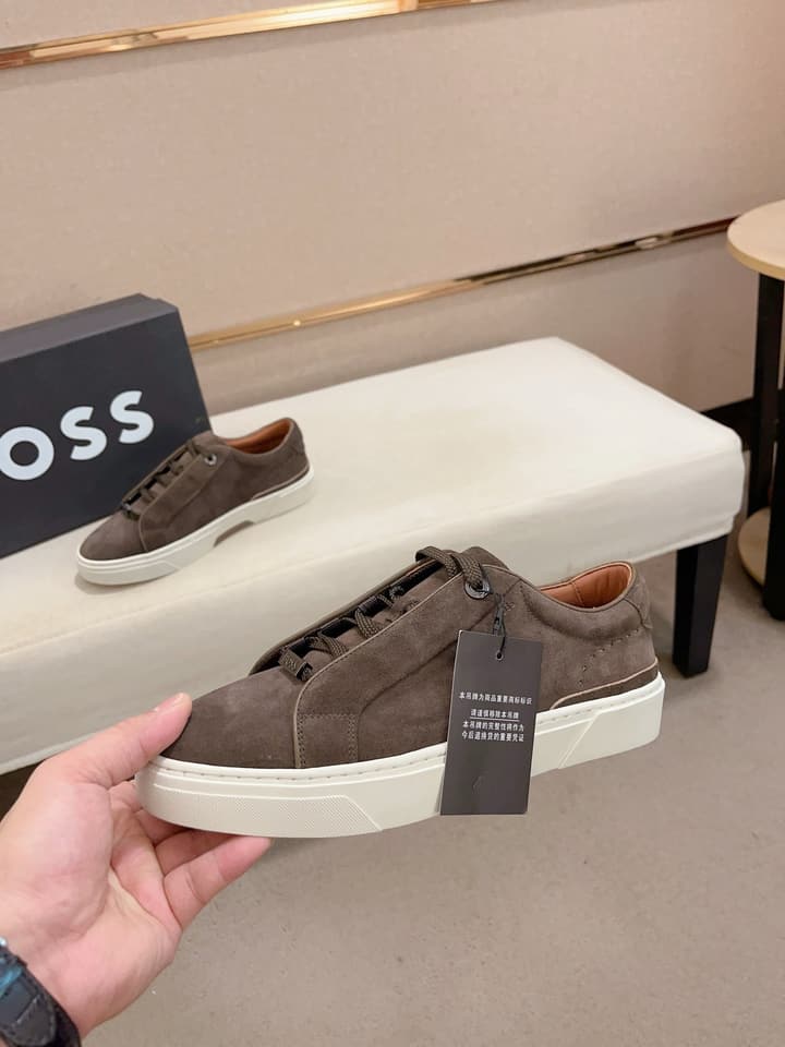 Boss Latest Casual Men's Sneakers in Black Monochromatic