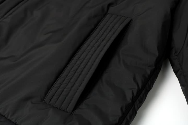 Fendi Collared Gabardine Jacket in Black Gabardine Jacket