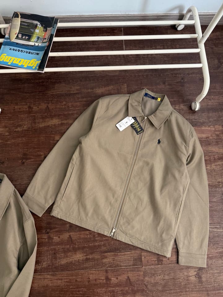 Ralph Lauren Men's Linen Zip Jacket