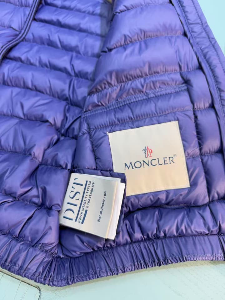 Moncler Kids Down Puffer Jacket – 2025SS/FW in Bright Purple