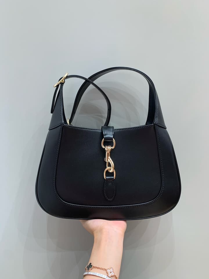 Gucci Jackie Hobo Bag – SS24 Collection in Black