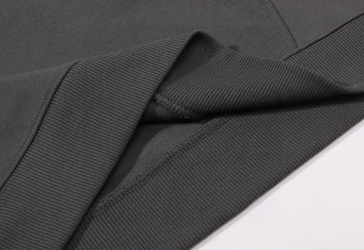Loewe Hooded Zipper Sweatshirt in Black