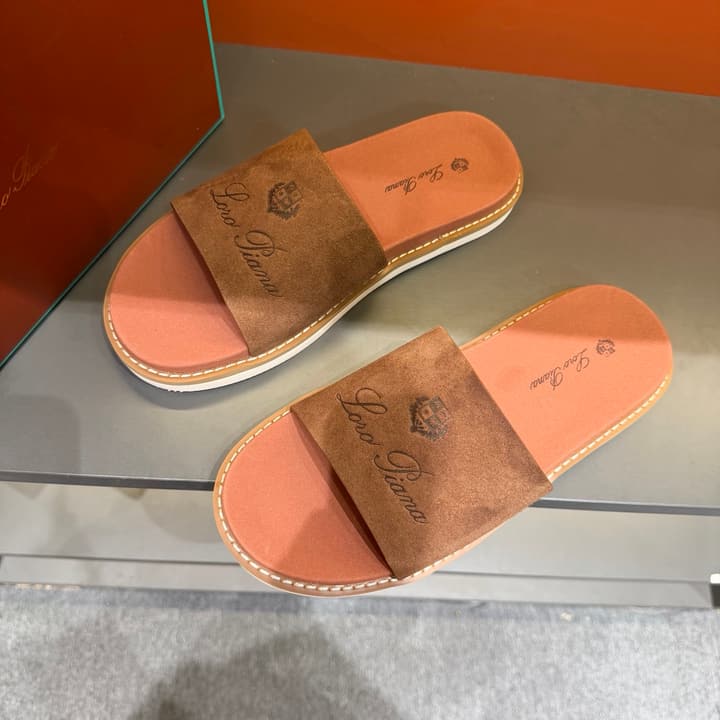 Loro Piana Summer Walk Crisscross Mules
