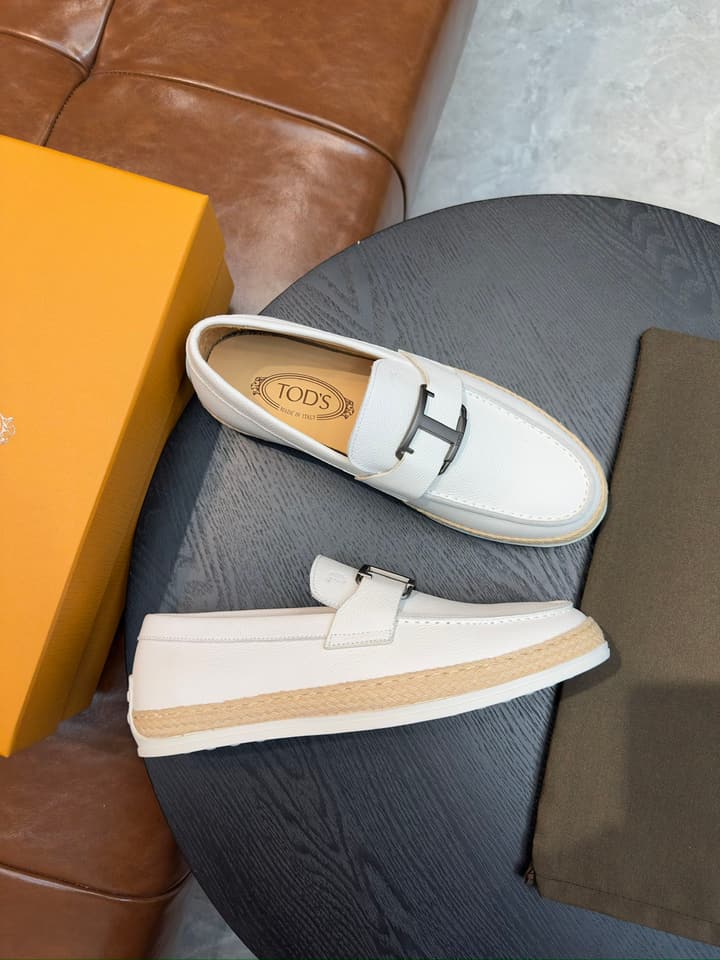 Tod's Gommino Calfskin Loafers in Assorted Loafers Display