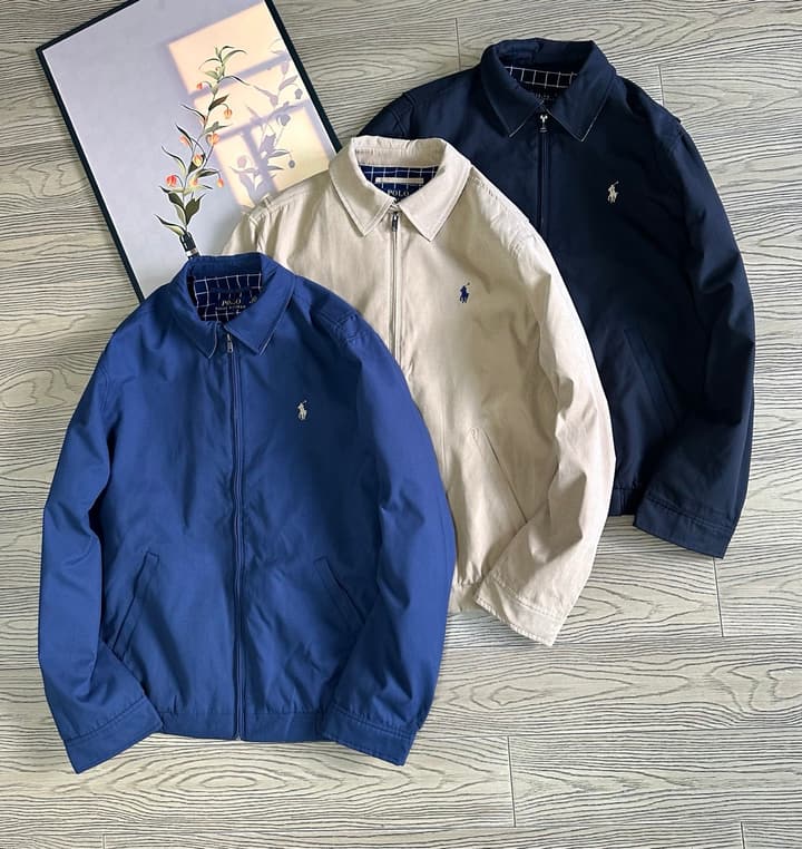 Ralph Lauren Classic Retro Harrington Jacket in Black