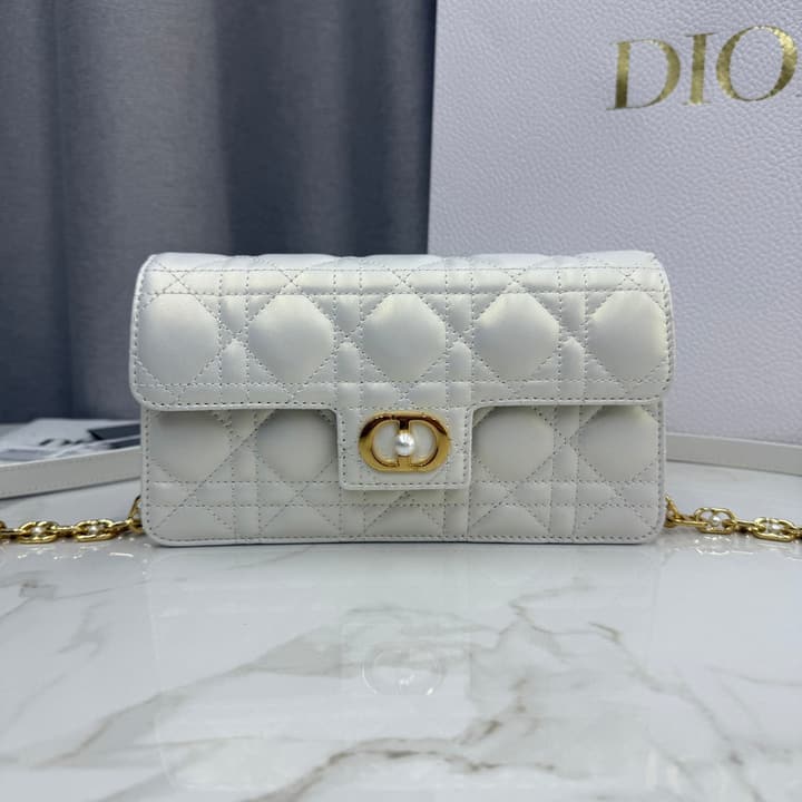 Dior Jolie Mini Chain Bag – 2025FW in Dusty Rose