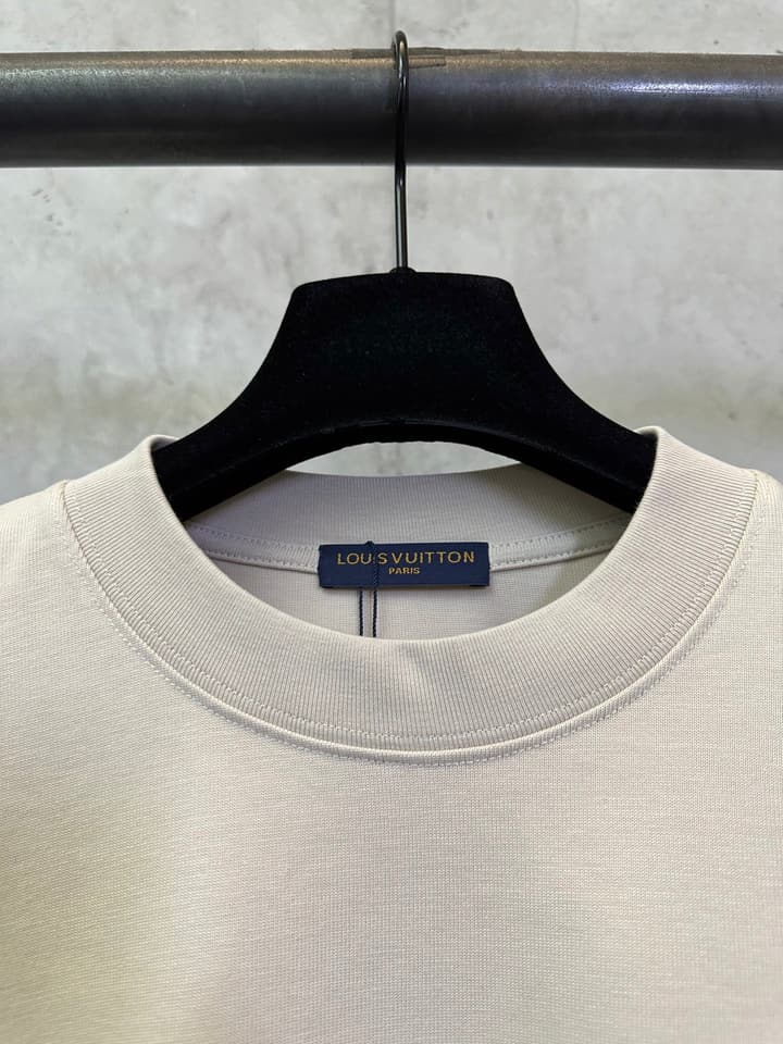 Louis Vuitton New Look Heavyweight T-Shirt – 26SS in Off White