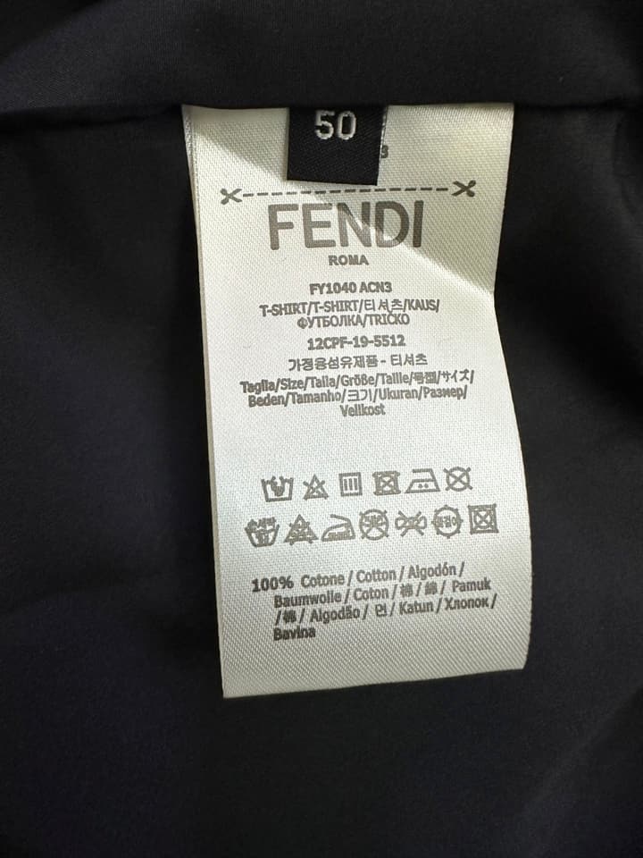 Fendi Stand Collar Nylon Bomber Jacket in Black Jacquard Bomber Jacket