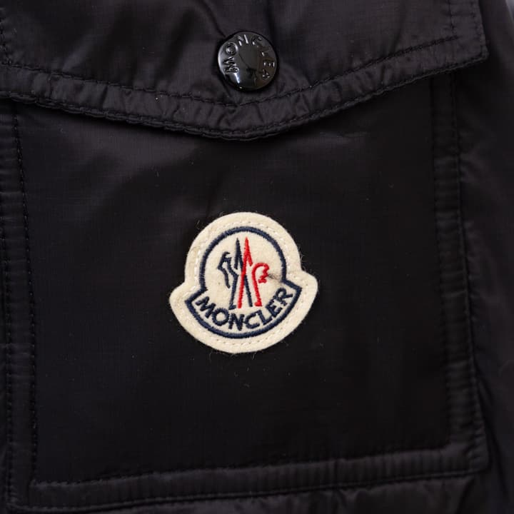 Moncler Couyere Detachable Hood Down Jacket in Black Down Jacket