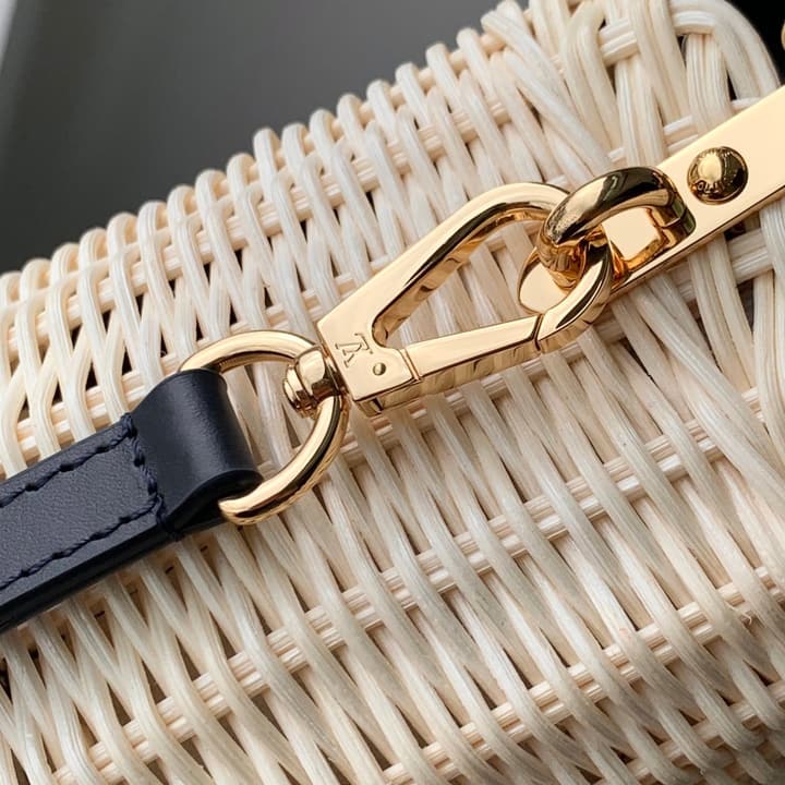Louis Vuitton Capucines Mini Handbag in Beige