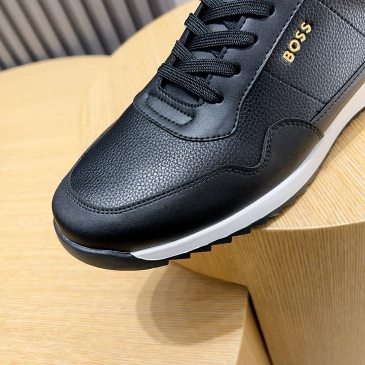 Boss Classic Driving Shoes in Black