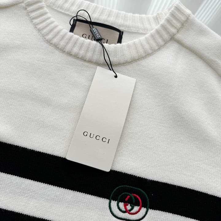 Gucci Striped Crewneck Sweater