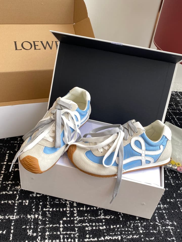 Loewe Ballet Runner Sneakers – 2025 Paris Fashion Week in Brown