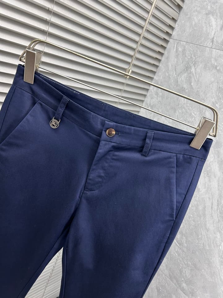 Burberry Tailored Casual Trousers – 2025SS in Camel Brown