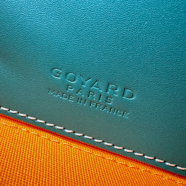 Goyard Muse Mini Vanity Case in Bright Orange Goyardine