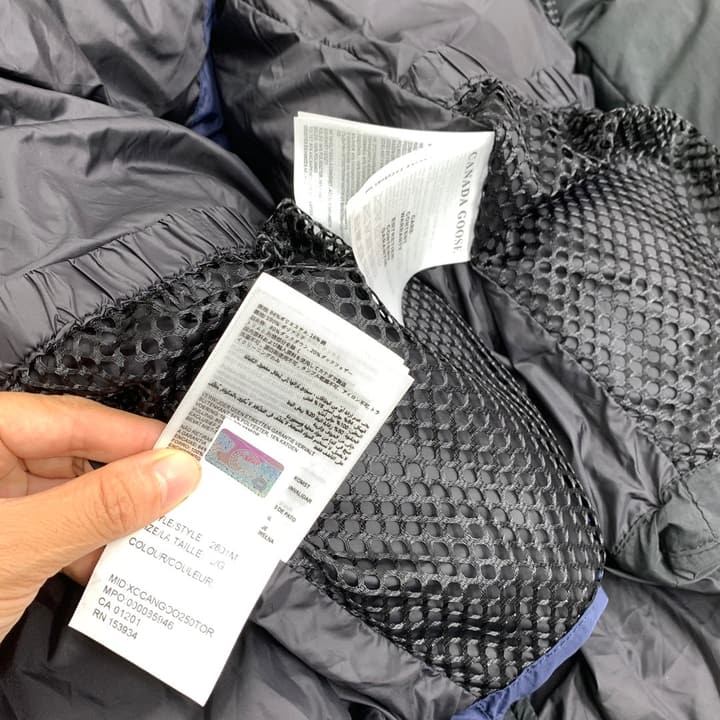 Canada Goose Lawrence Puffer Mid-Length Down Jacket in Black