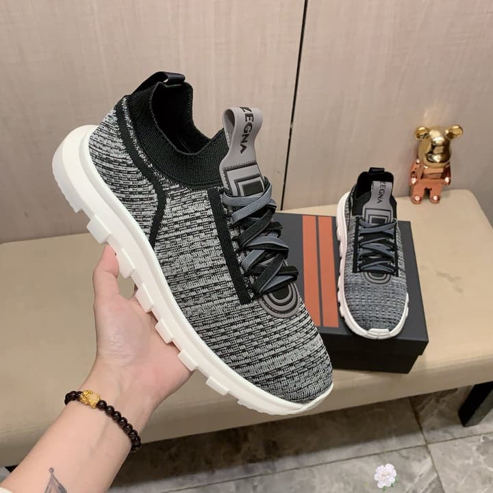 Zegna Latest Casual Sneakers in Black