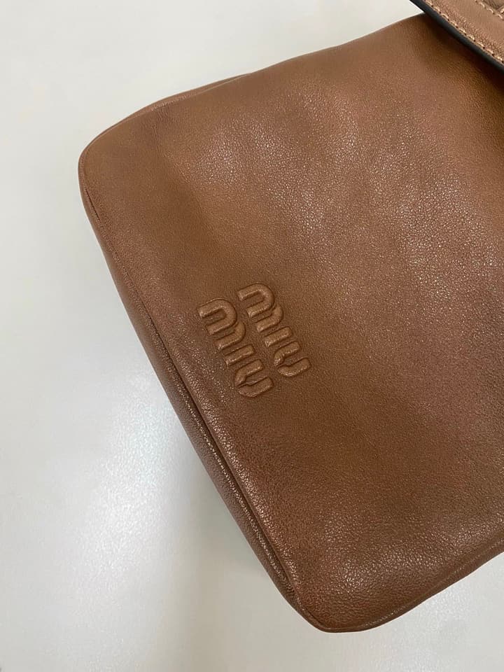 Miu Miu Mini Handbag in Caramel