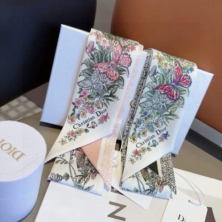 Dior Silk Twilly Scarf