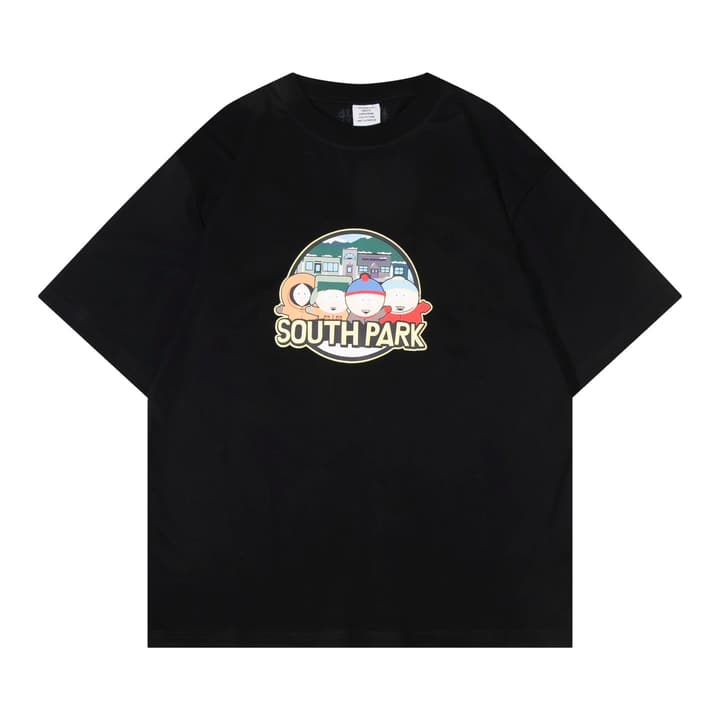 Vetements South Park Print T-Shirt – 2025 in Black