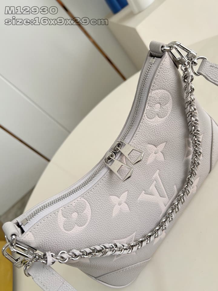 Louis Vuitton Boulogne Monogram Embossed Bag in Beige