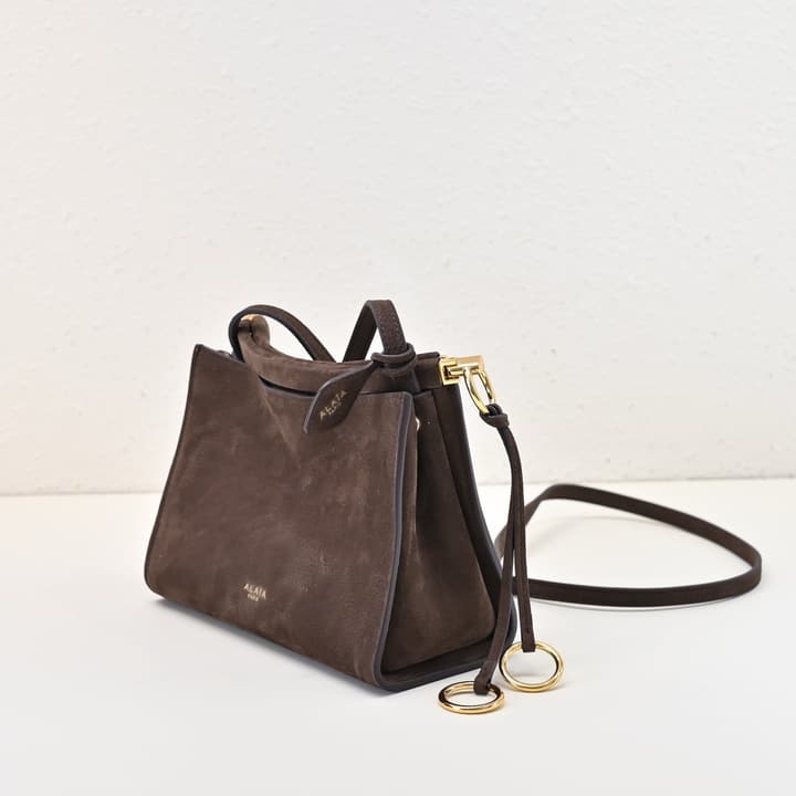 Alaïa Mini Clip Bag in Black