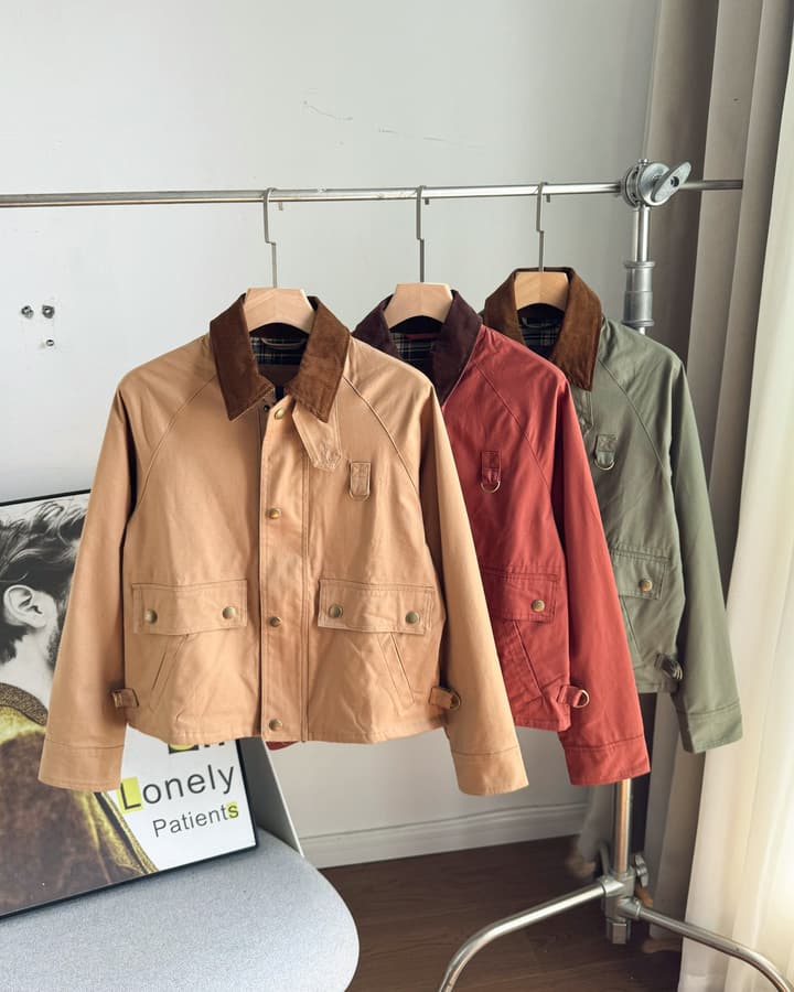 Ralph Lauren Barn Style Workwear Jacket in Green