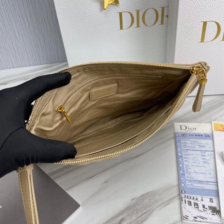 Dior Clutch Bag in Classic Black