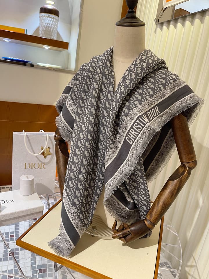 Dior Limited Edition Oblique Shawl