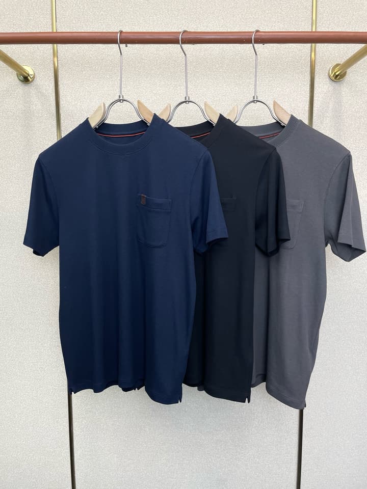 Loro Piana Men's Casual Short Sleeve T-Shirt