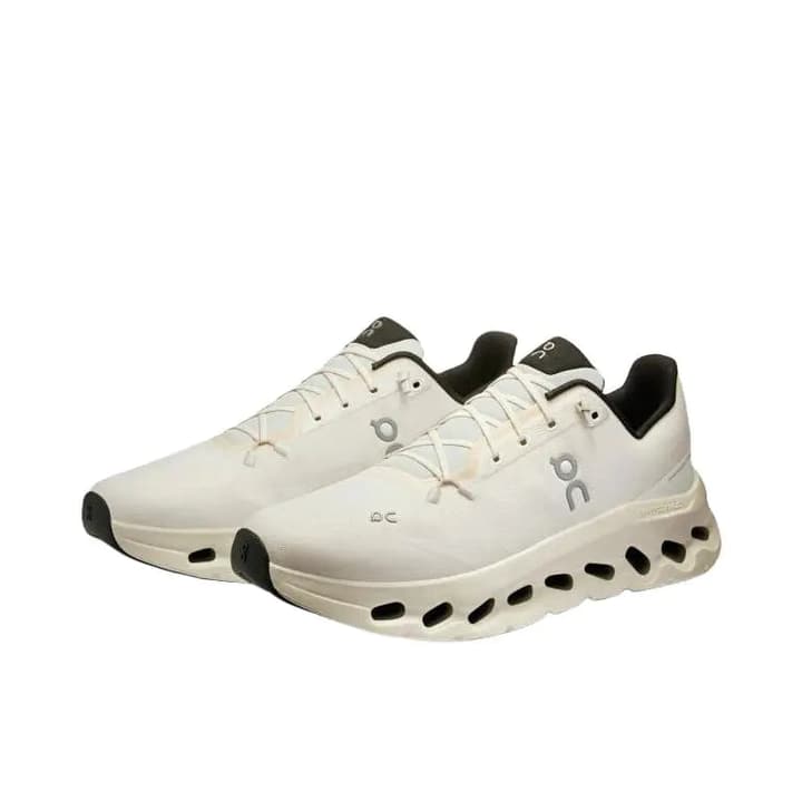 On Cloudtilt Running Shoes in Light Cream Black